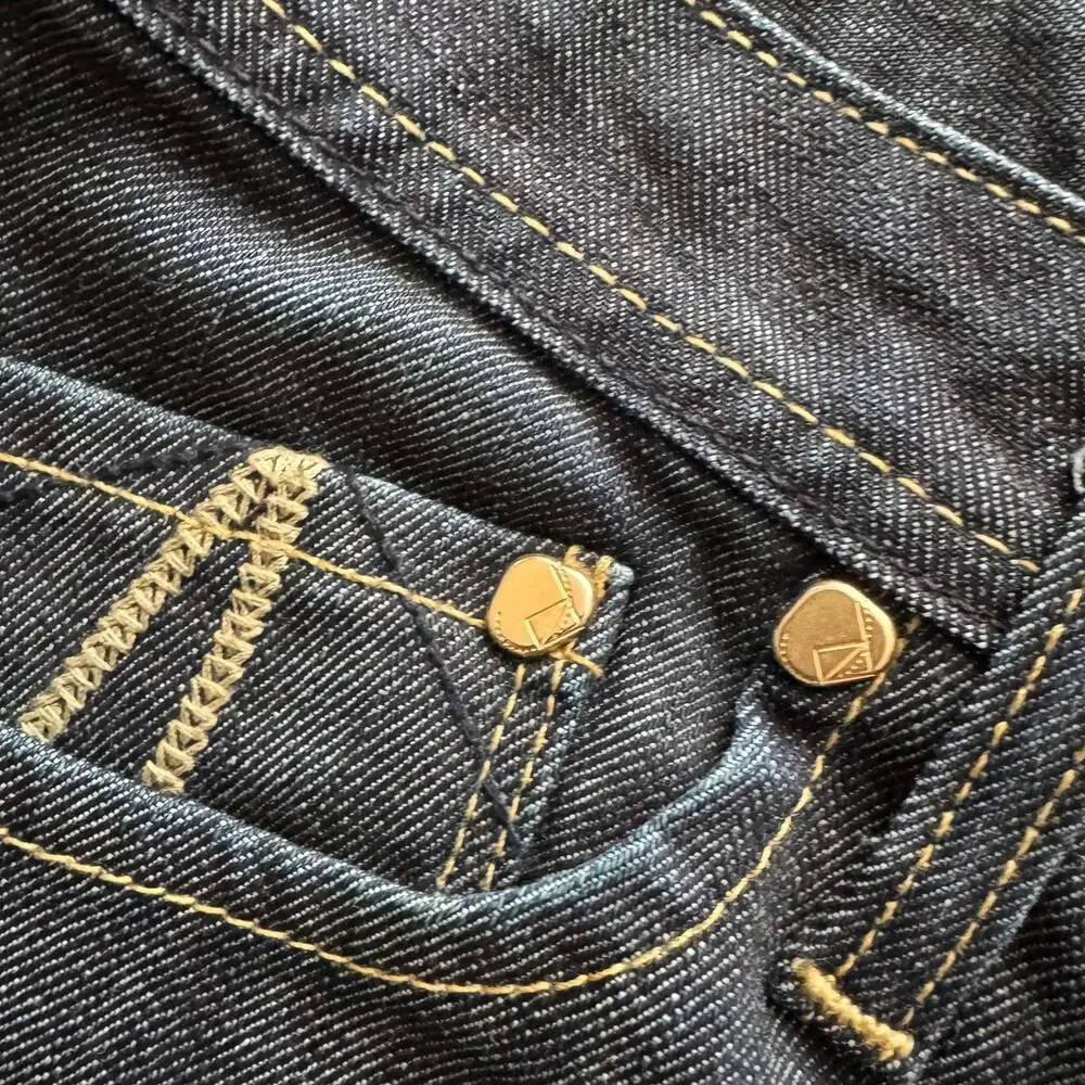 Proportion of Blu 89 UNO Jeans Mens‎ 30 Dark Indigo Skinny Japanese Denim USA